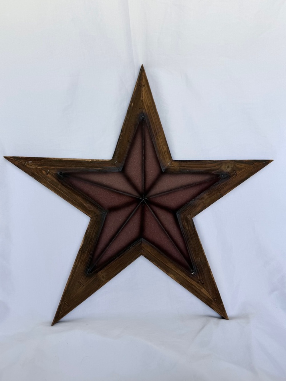 Rustic Brown Star Wall Decor - Home Wall Art